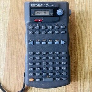 Dymo RhinoPro 1000 Label Thermal Printer Maker Electronic Labelmaker Tested